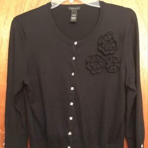 Only Mine Black Cardigan, Large